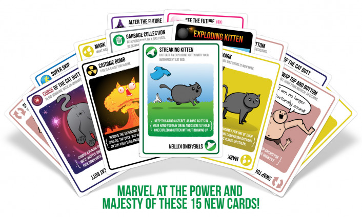 Exploding Kittens : Streaking Kittens Expansion